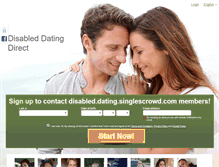 Tablet Screenshot of disabled.dating.singlescrowd.com
