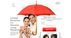Desktop Screenshot of christianromances.singlescrowd.com