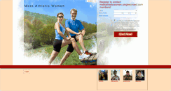 Desktop Screenshot of meetathleticwomen.singlescrowd.com