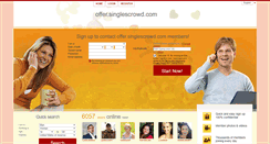 Desktop Screenshot of offer.singlescrowd.com