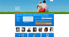 Desktop Screenshot of lovematch.singlescrowd.com