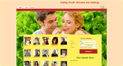 Desktop Screenshot of datingsa.singlescrowd.com