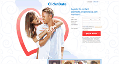 Desktop Screenshot of clickndate.singlescrowd.com