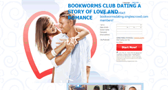 Desktop Screenshot of bookwormsdating.singlescrowd.com