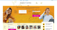 Desktop Screenshot of perfectdating.singlescrowd.com