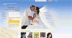 Desktop Screenshot of christiancupid.singlescrowd.com