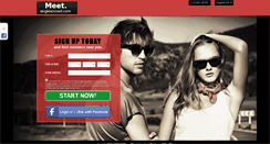 Desktop Screenshot of meet.singlescrowd.com