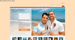 Desktop Screenshot of gay-dating.singlescrowd.com