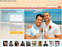 Tablet Screenshot of gay-dating.singlescrowd.com