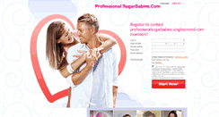 Desktop Screenshot of professionalsugarbabies.singlescrowd.com